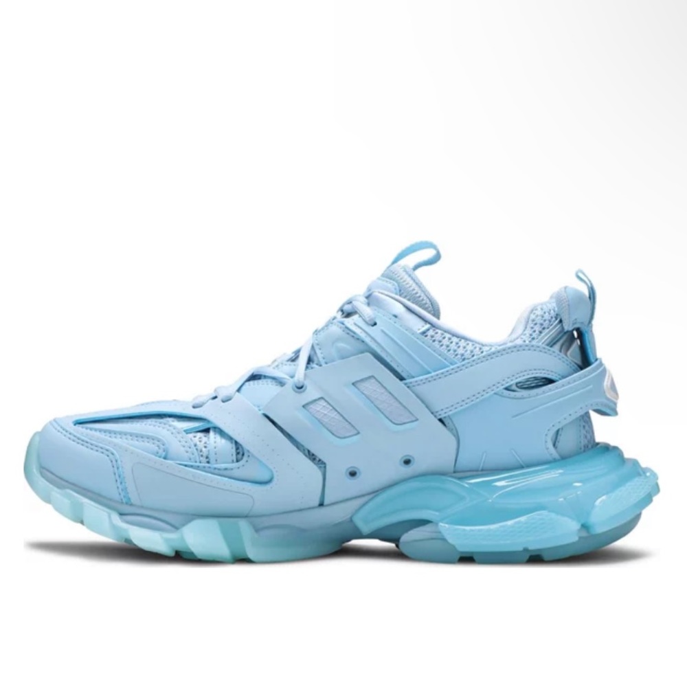 Balenciaga Track Sneaker 'Clear Sole - Light Blue' - Picture 3 of 4
